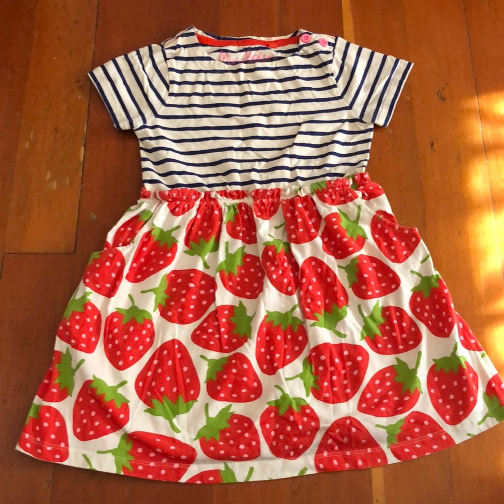 Mini Boden Strawberry dress